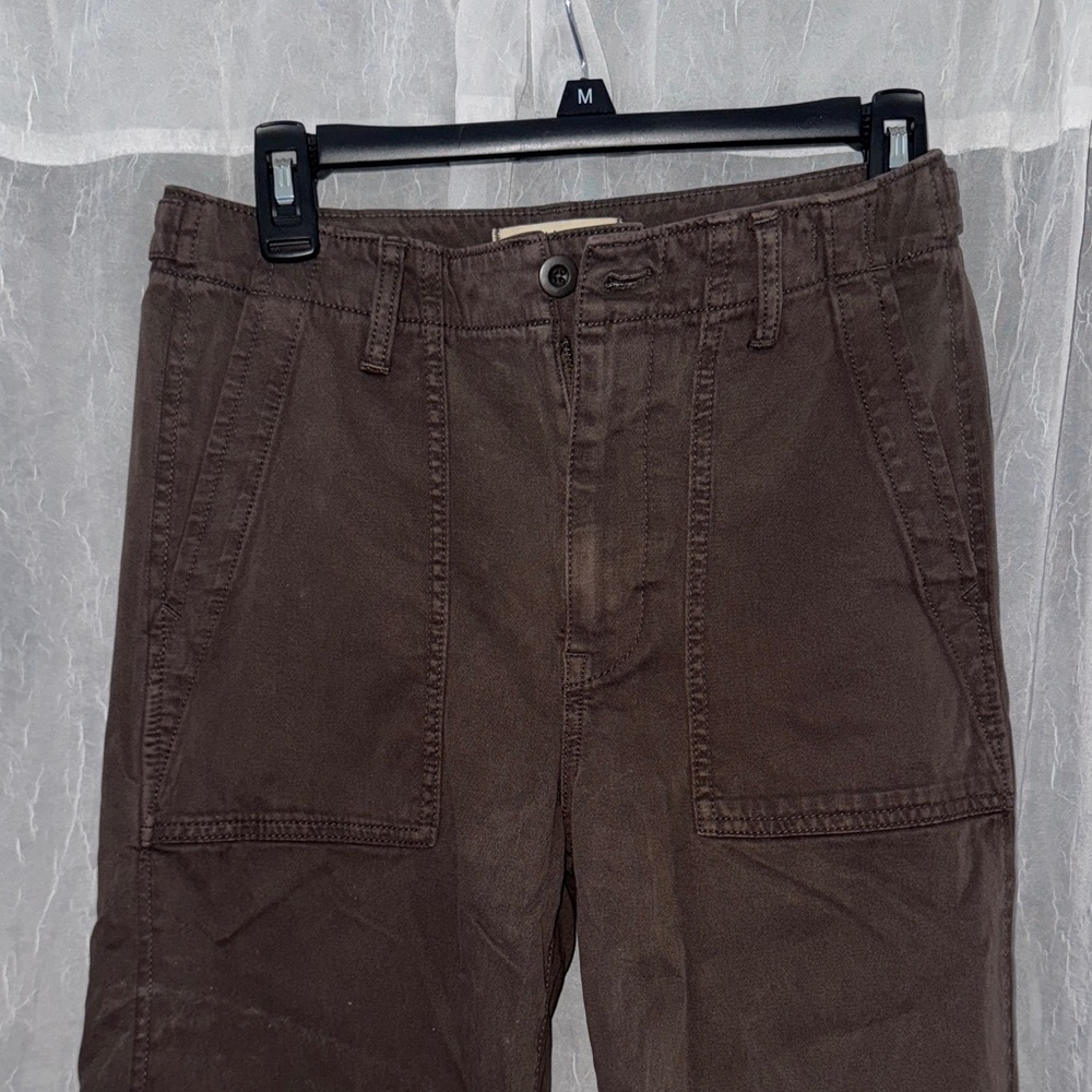 Madewell Women's Dark Brown Cargo Pants